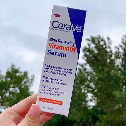 2X CeraVe Vitamin C Serum for Face with Hyaluronic Acid, Skin Brightening1 fl oz - Picture 13 of 17