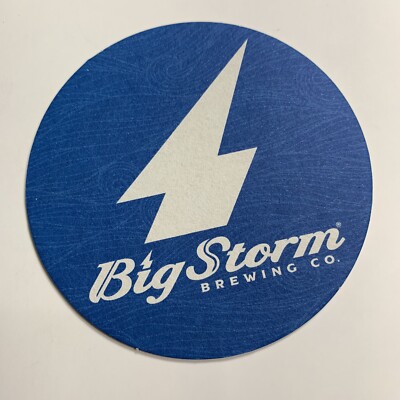 Big Storm Craft Beer Coaster Clearwater Florida￼
