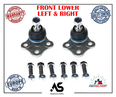 2X Ball Joints Front Lower For Renault Megane II III Fluence Scenic 401609060R