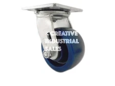 4" x 2" Swivel Caster Solid Polyurethane Wheel 700lb Tool Box