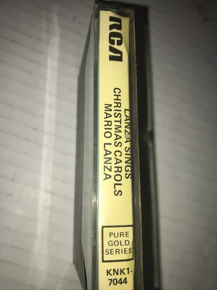 Cassette Lanza canta villancicos Mario Lanza Foto 2 de 3