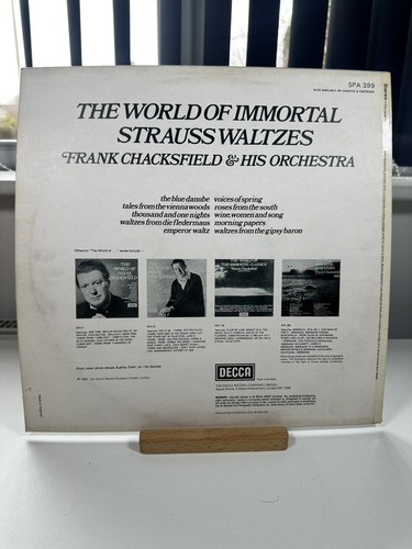 Frank Chacksfield Orchestra - The World Of Immortal Strauss Waltzes 12" Vinyl LP - Picture 3 of 5