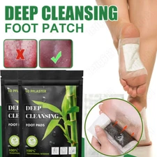 200Pcs Detox Foot Pads Ginger Extract Toxin Removal Anti-Swelling Weight Patches