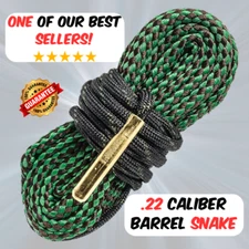Efficient Bore Cleaning: Our .22 Barrel Cleaning Snake Fast Free Shipping .223