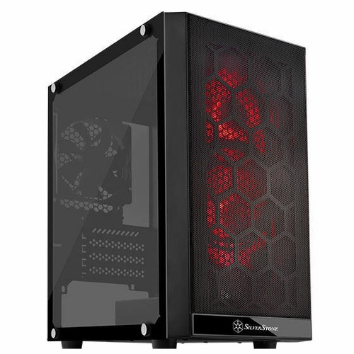 Silverstone SST-PS15B-RGB (RGB Fan + Tempered Glass Window) Precision MATX Case - Picture 2 of 4