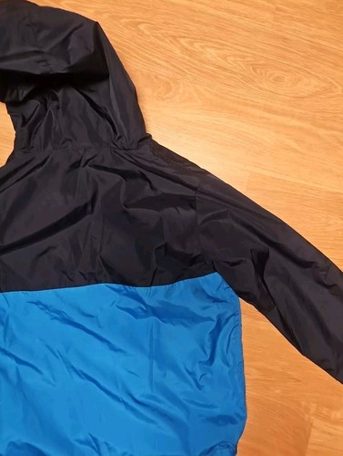 GAP Kids Boys Light/Dark Blue Windbreaker Zip Up Hoodie Size Large (10-11) Yrs - Picture 7 of 11