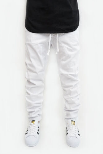 MEN'S TWILL DROP CROTCH JOGGER PANTS SIZE S-5XL 12 COLORS BIG&TALL *FAST SHIP* - Picture 27 of 40
