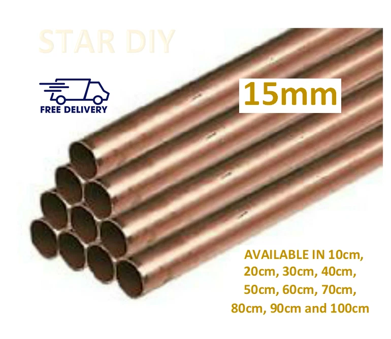 Copper Tube Outside Inside Inner Internal OD Outer Wall, 47 OFF