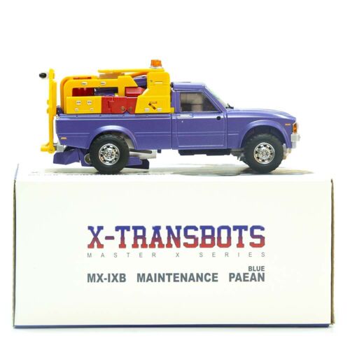 New X-Transbots Hoist MX-IX-B MX-9B Blue Paean Action Figure toy in stock - Picture 7 of 14