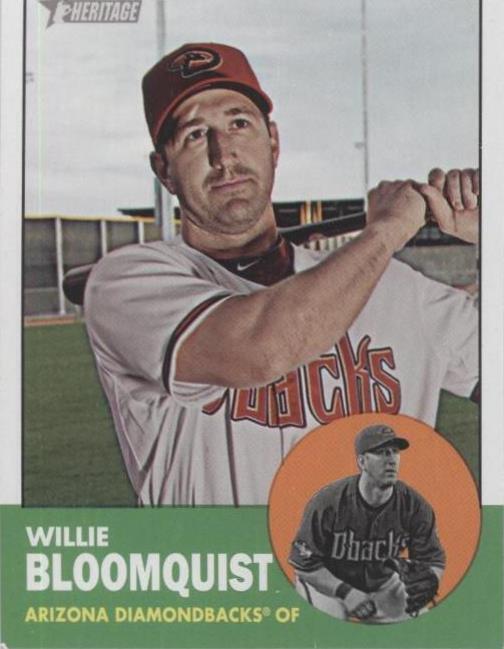 2012 Topps Heritage - Willie Bloomquist #127 - 1 of 1