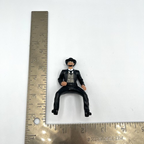 1999 Wild Wild West Will Smith Burger King Figure Only Kids Meal Toy 3" Vintage - Picture 4 of 4