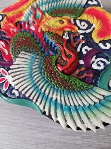 Nemesis Now Phoenix Box With Magnetic Lid Big Petes Tatoo Art by Golden Future - Foto 7 di 19