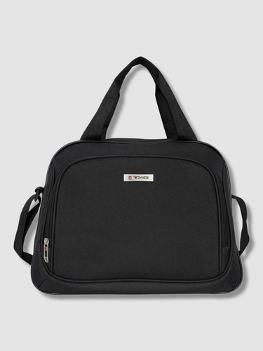 $241 TAG Ridgefield Black Nylon 4-Piece Luggage Bag Expand Carry-on Suitcase Set - Picture 8 of 10