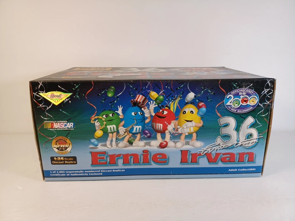 1999 Revell 1/24 ERNIE IRVAN #36 M&M'S SPECIAL MILLENIUM PAINT SCHEME 1 of 2004 - Image 2 of 4
