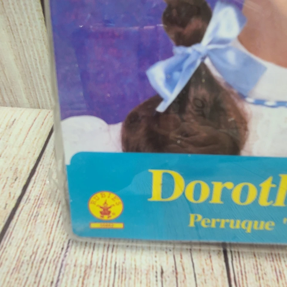 Peluca Dorothy Rubie's Warner Bros El Mago de Oz para niños talla única marrón Halloween Foto 2 de 4