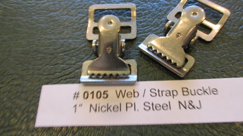 WEBBING BUCKLES North & Judd USA neu 1/2" bis 2" WEB BUCKLES Vintage STILE SELTEN - Bild 15 von 109