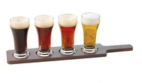 Mint Pantry Donato 4 Piece 6 Oz. Beer Glass Set on sale Mint Pantry Donato 4 Piece 6 Oz. Beer Glass Set on sale