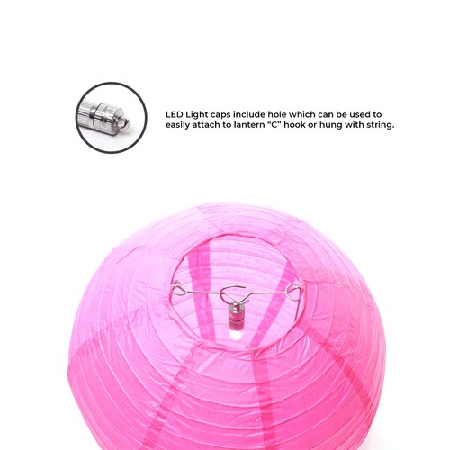 Paper Lanterns Party Wedding Festival Decoration Small Large (2x/12x) - Picture 55 of 56