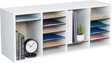 Literature Organizer, 24 Compartments, Office and Classroom Mailbox with Adjusta