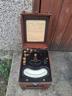 Elliott vintage wattmeter A 12031 collectable 1936