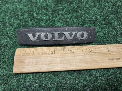 1990's VOLVO Emblem 20244 Badge Nameplate Plastic Chrome Script Car Part OEM GL1