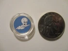 Casper The Friendly Ghost 1 Gram .999 Fine Silver Round