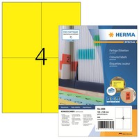 Herma Universal-Etiketten Special, 105 X 148 Mm, Gelb 1 Bis 28 Stk Spare 22%