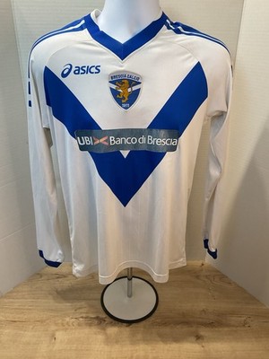 Brescia Calcio Asics Auswärts Fußballtrikot 2009/10 Größe Small