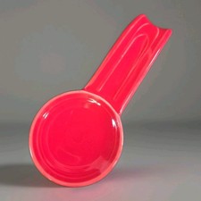 FiestaWare Fiesta Ware Spoon Rest Scarlet Red Homer Laughlin Co HLC USA 8&rdquo;