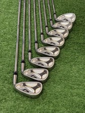 Taylormade R7 Draw Irons / 4-PW+SW / Regular Flex T-Step 90 Steel Shafts **WOW**