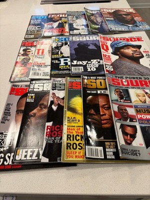 Lot / The Source Magazines - Jay-Z, Eminem, Dr. Dre, Rick Ross Hip Hop #R48