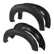 Fender Flares Wheel Cover Front and Rear 4pcs Compatible with Ford F150