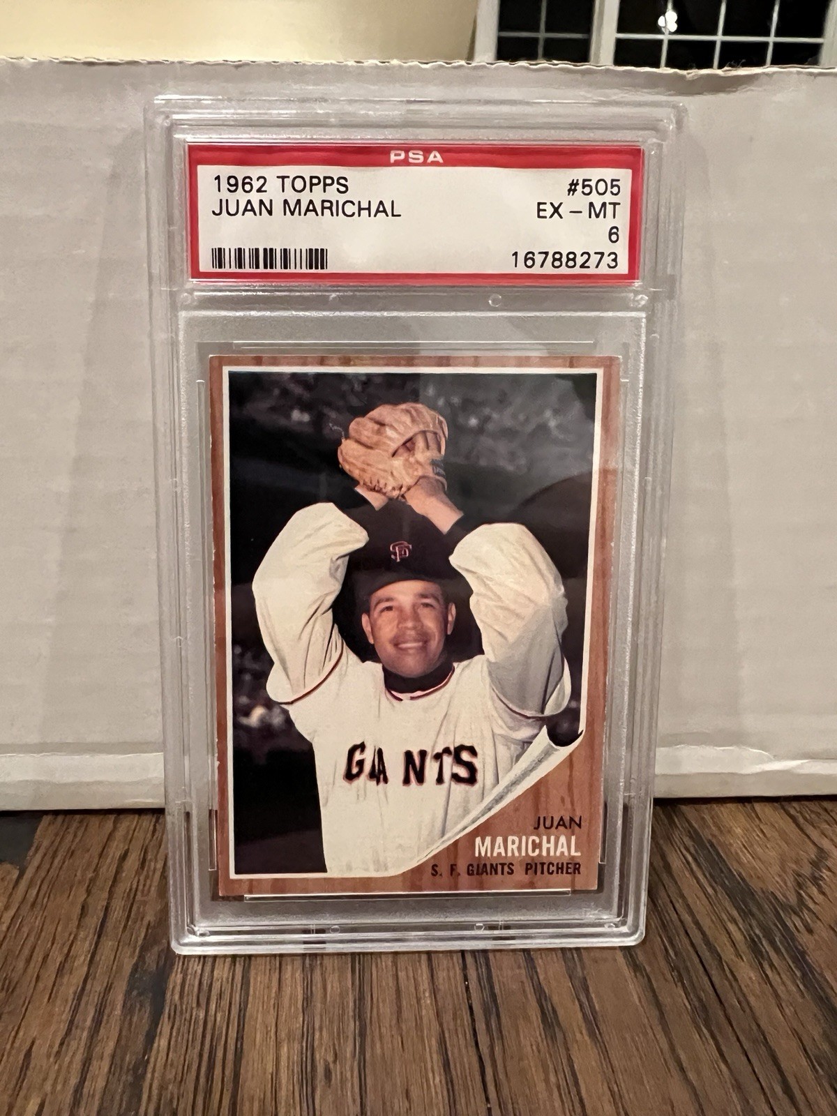 1962 Topps - Juan Marichal #505 PSA 6