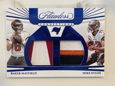 2025 Panini Flawless Connections #5/5! Baker Mayfield Mike Evans