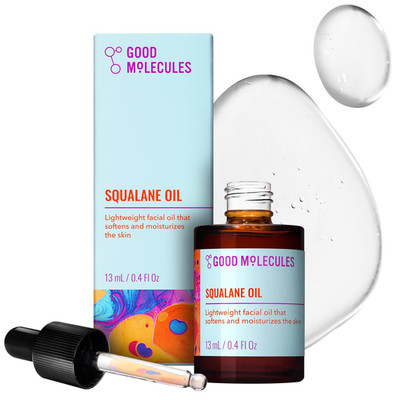 Squalane Oil - 100% Natural Squalane Oil Non-Greasy Moisturizer for Face, Skin,