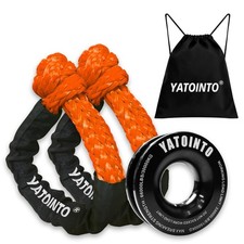 Soft Shackle Recovery Ring 12 X 22 Recovery Tow Shackle With Snatch Ring Soft Shackle Recovery Ring 12 X 22 Recovery Tow Shackle With Snatch Ring