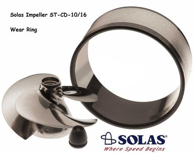 Solas Sea Doo Impeller ST-CD-10/16 With Wear Ring GTI GTI Le GTI RFI GTS 3D
