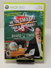Are You Smarter Than A 5th Grader Game Time (Xbox 360) - Complete Tested