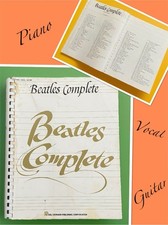 1987 BEATLES COMPLETE Spiral Bound 511 Page Piano Vocal Guitar Sheet Music Book