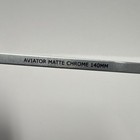 Randolph Aviator Matte Chrome Full Rim Silver Metal Eyeglass Frames 52-20-140#55 — photo 6