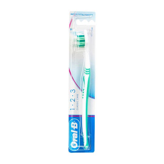 Зубная щетка Oral-B 1 2 3 Classic Care Medium Szczoteczka do Zbw 2490₽