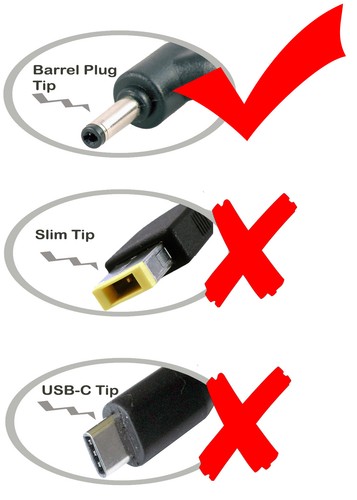 Car Charger for Lenovo IdeaPad 3 15IML05 81WB 81WR 17ADA05 81W2 17ARE05 81W5 - Afbeelding 3 van 8
