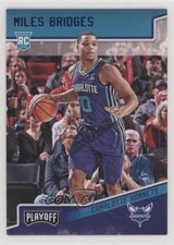 2018-19 Panini Chronicles Playoff Blue 80/99 Miles Bridges #191 u5y