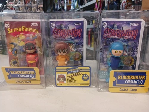 Funko Rewind Charlie The Robot Chase, Batman Chase, Velma Signed By Scott Innes