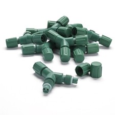 DELight IP65 Waterproof Wire Connectors 3 Way Y-Shape for Outdoor Lights 10Pcs