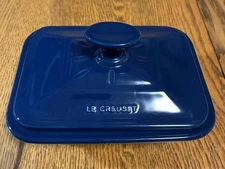 Le Creuset Cobalt Blue Casserole w/Lid 28oz