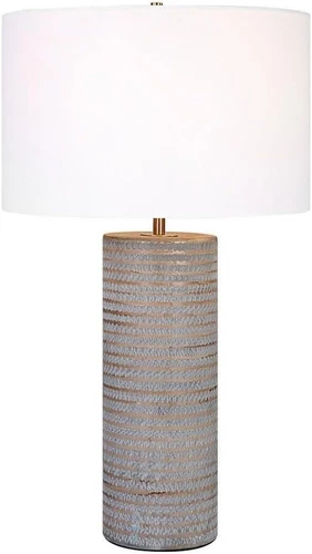 Sleek Monolith 1-Light Table Lamp for Modern Home Decor - Picture 1 of 4