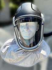 3M Versaflo M-400 Series Helmet with 3M 3M M-445 white cape no hose