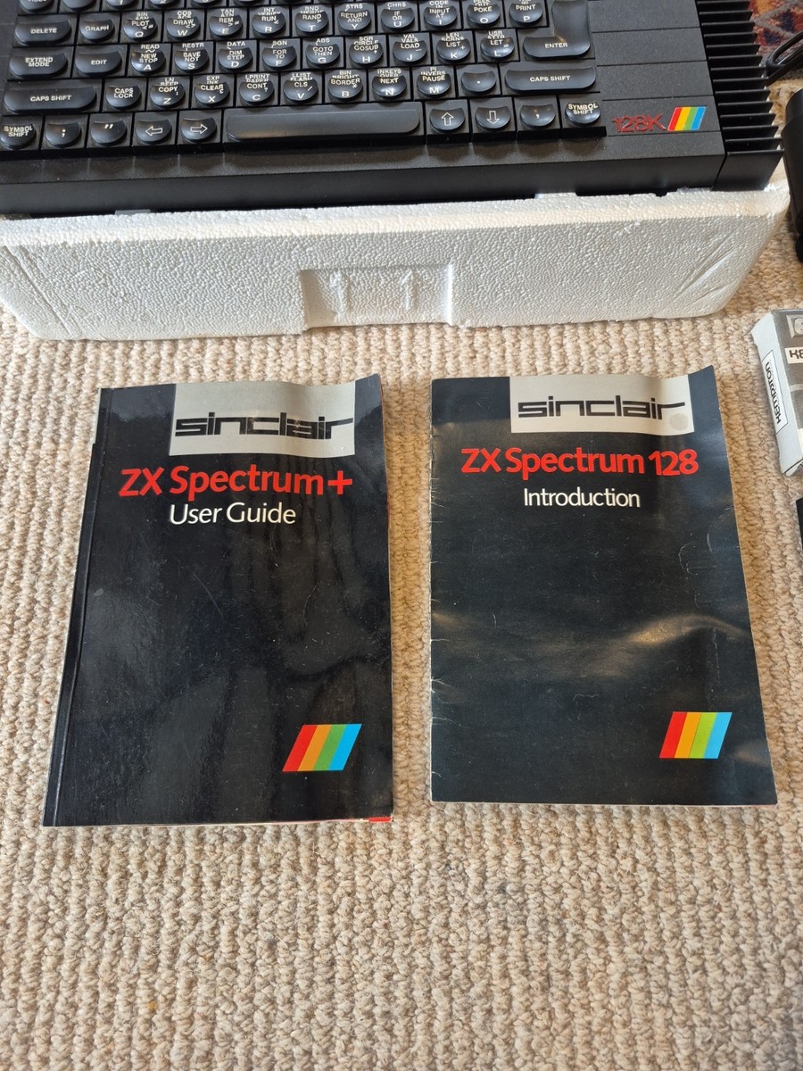 Sinclair ZX Spectrum + 128K Toastrack Personal Computer Quickstart
