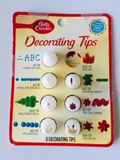 7 Cake Decorating Tips Betty Crocker Decorating Set Baking Frosting Pastry